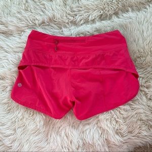lululemon Speed Up Low-Rise Short 2.5”  size 0